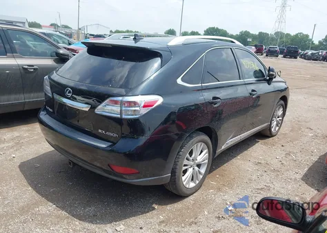 2010 Lexus Rx 450H z USA, uszkodzony, nr VIN JTJBC1BA4A2411934